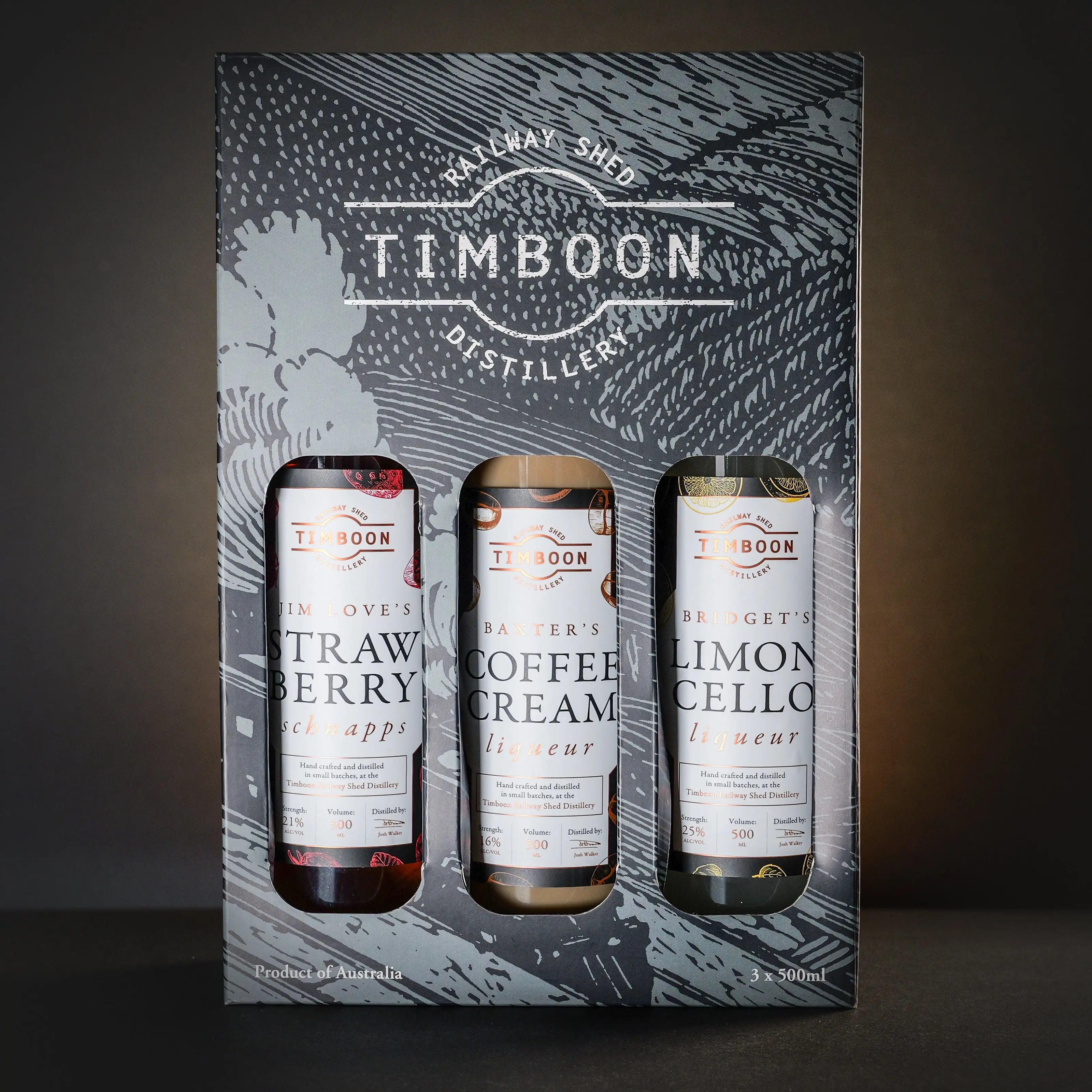 Gift Pack Liqueur Timboon Railway Shed Distillery