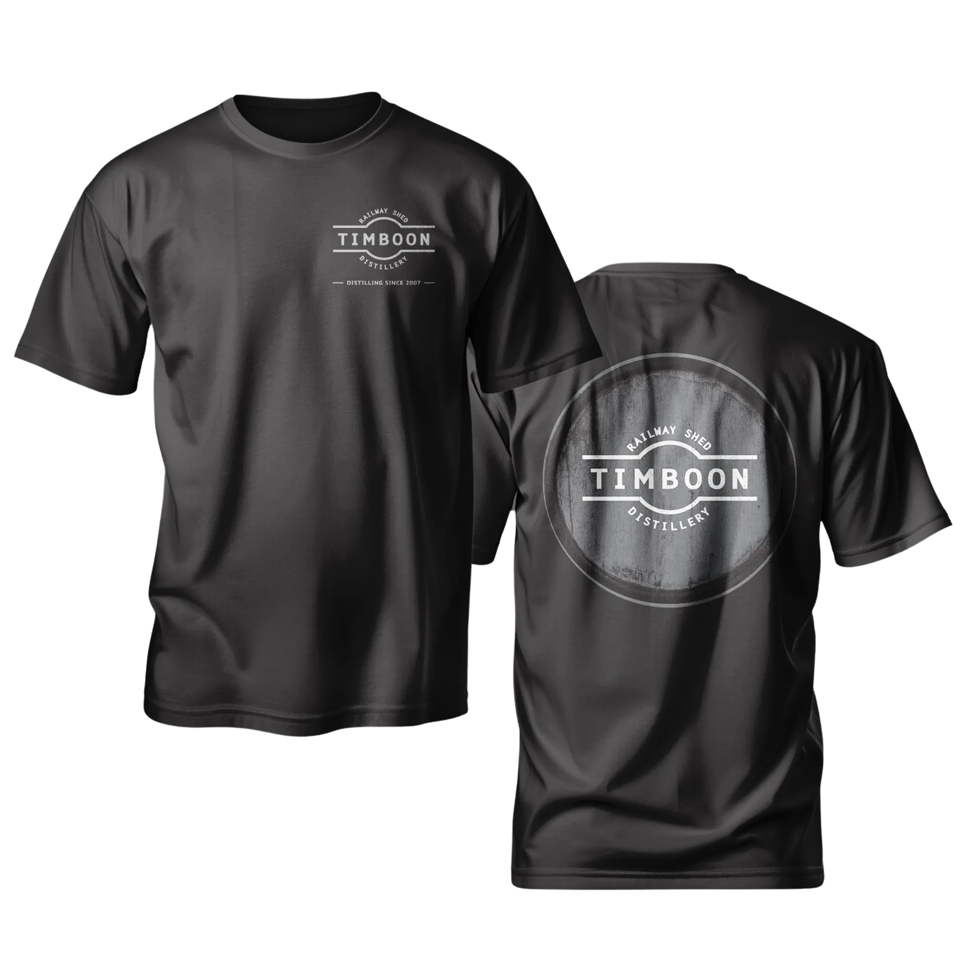 Mens T-Shirt Timboon Railway Shed Distillery