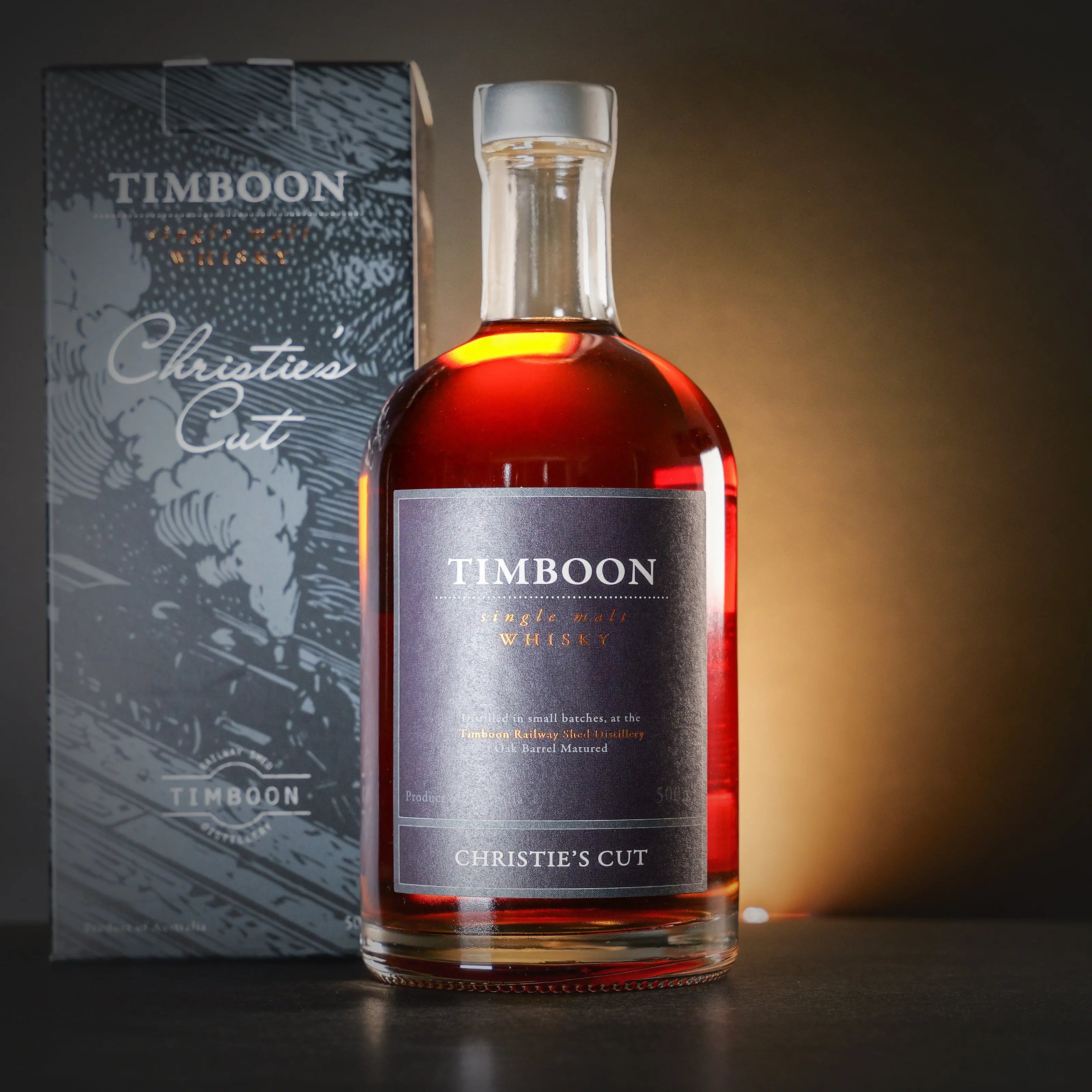 Christie's Cut - Single Malt Whisky 500ml Timboon Railway Shed Distillery