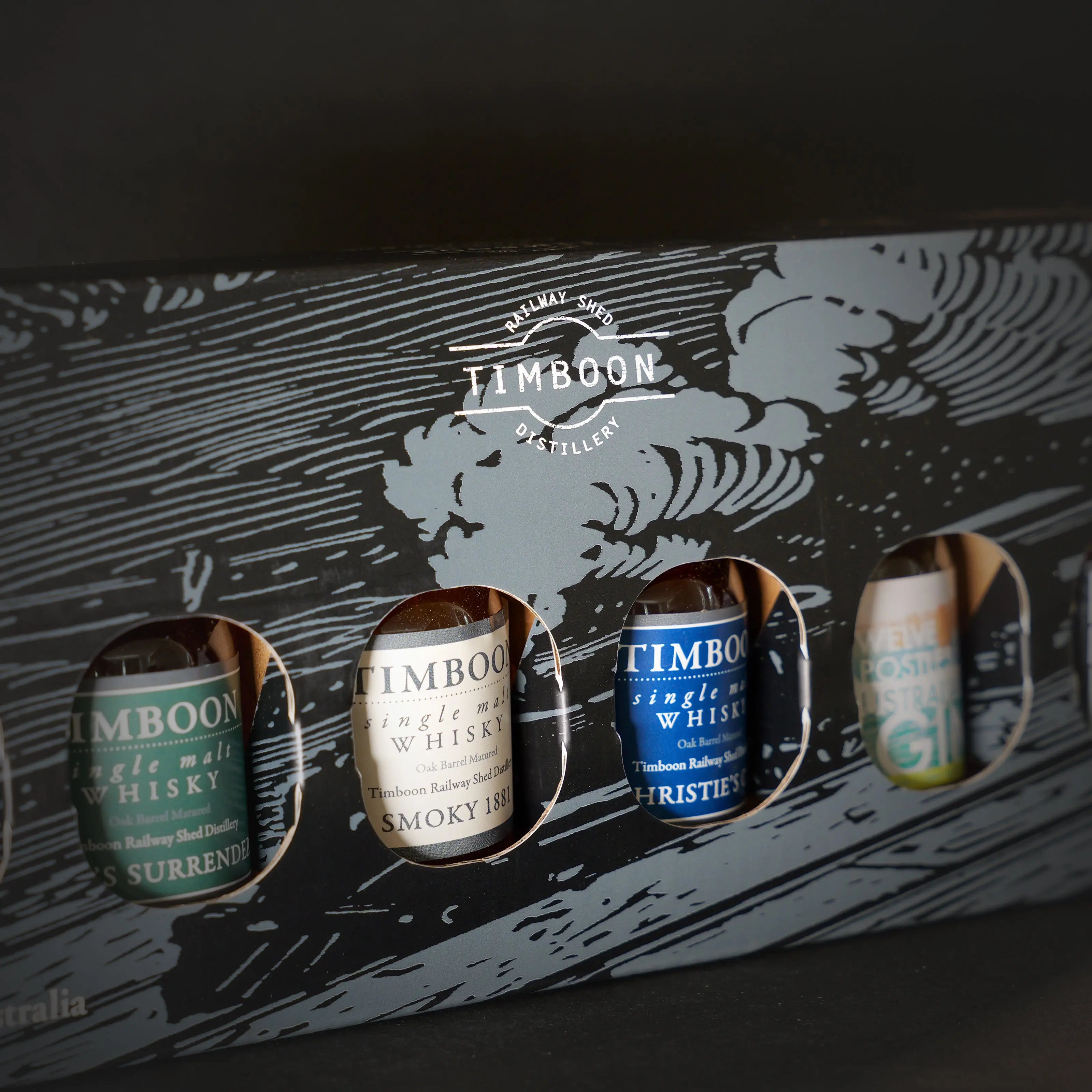 Timboon Taster - 50ml varieties Timboon Railway Shed Distillery